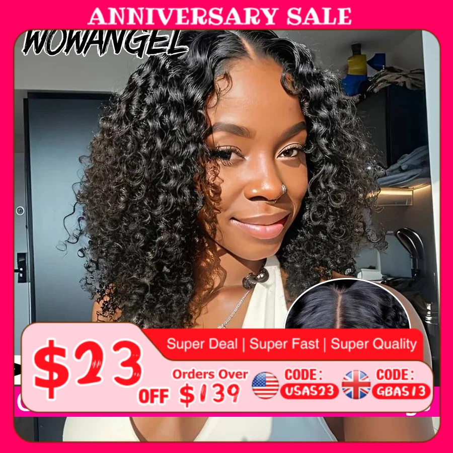 Short Curly Bob Wigs 5X5 HD Lace Closure Wigs Human Hair 250% Jerry Curly Glueless Wigs Pre Plucked Reay To Wear Virgin Hair
Short Curly Bob Wigs 5X5 HD Lace Closure Wigs Human Hair 250% Jerry Curly Glueless Wigs Pre Plucked Reay To Wear Virgin Hair