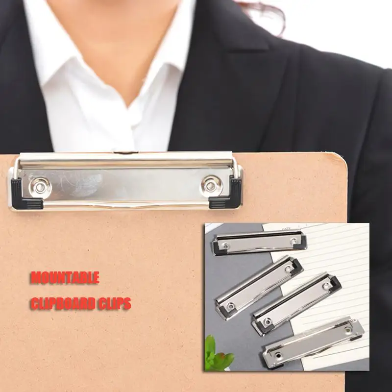 10Pcs Clipboard Hardware Office File Holder Cut and Paste Bulletin Clips Metal Work Clamps Oversized Mountable Clips
10Pcs Clipboard Hardware Office File Holder Cut and Paste Bulletin Clips Metal Work Clamps Oversized Mountable Clips