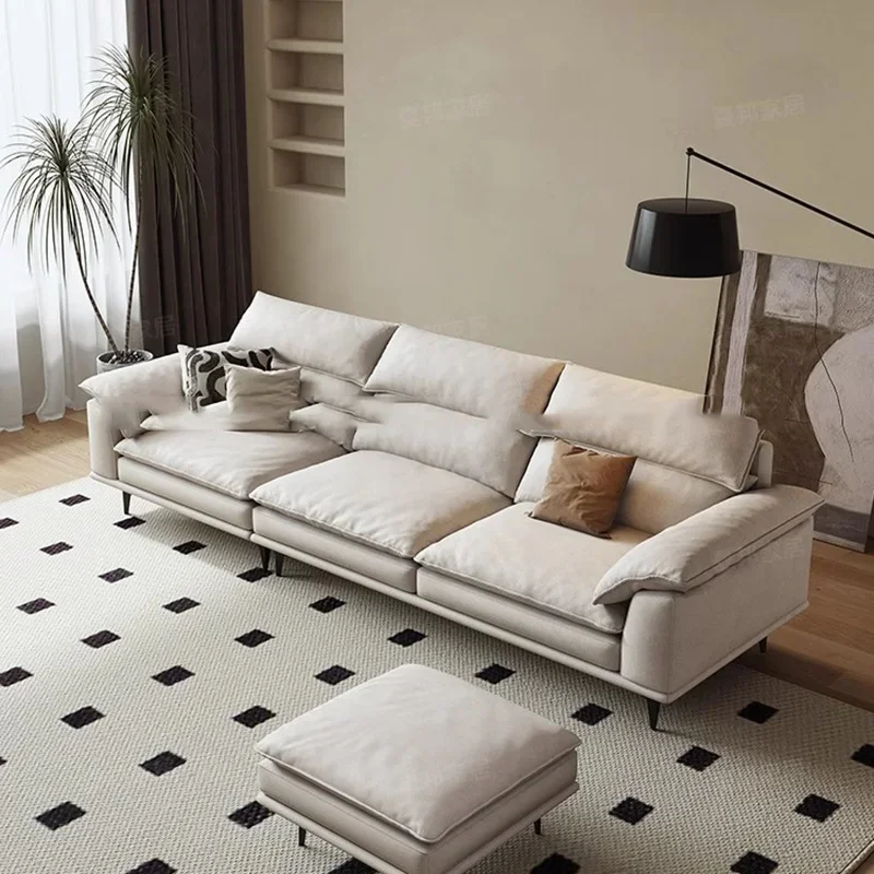 Modern Living Room Sofas Leather Nordic Minimalist Lazy Sofa Luxury Sectional Elegant Sofas Modernos Para Sala Home Furniture
Modern Living Room Sofas Leather Nordic Minimalist Lazy Sofa Luxury Sectional Elegant Sofas Modernos Para Sala Home Furniture