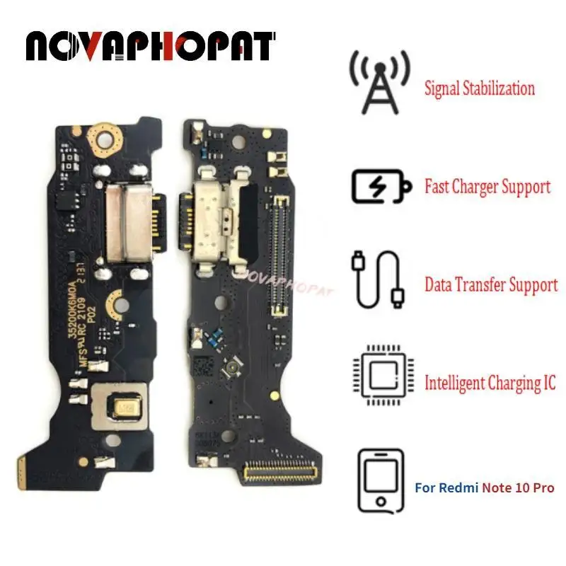 Novaphopat для Redmi Note 10 Pro, быстрое зарядное устройство, микрофон, микрофон, гибкий кабель, плата с IC
Novaphopat для Redmi Note 10 Pro, быстрое зарядное устройство, микрофон, микрофон, гибкий кабель, плата с IC