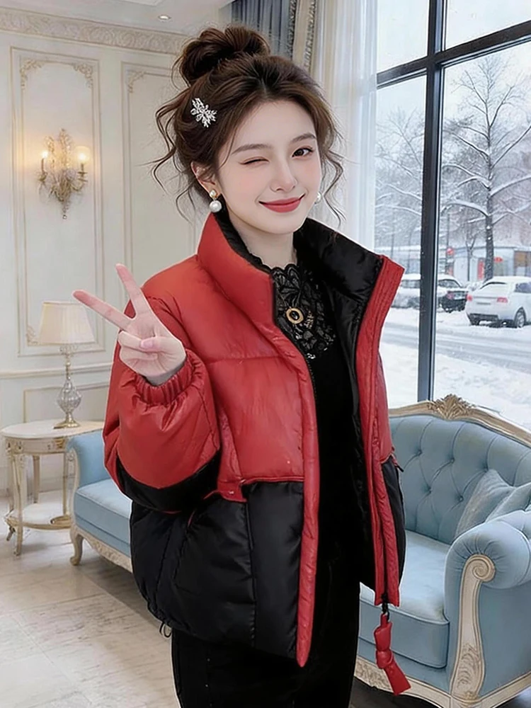 Зимняя утепленная длинная куртка-пуховик из хлопка для женщин, теплая верхняя одежда с подкладкой, модный свободный крой в корейском стиле
Зимняя утепленная длинная куртка-пуховик из хлопка для женщин, теплая верхняя одежда с подкладкой, модный свободный крой в корейском стиле