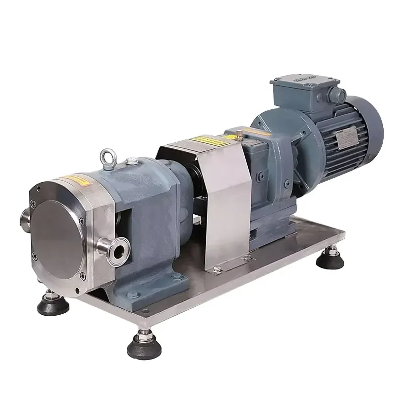 Stainless Steel Sanitary Food Grade Tri-lobe Rotary Lobe Pump Chocolate Lobe Pumps for Honey
Stainless Steel Sanitary Food Grade Tri-lobe Rotary Lobe Pump Chocolate Lobe Pumps for Honey