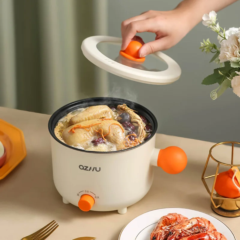 Portable Multi-Function Electric Rice Cooker Perspective Non-Stick Power-Off Protection Home Dormitory Office Mini Cooking Pot
Portable Multi-Function Electric Rice Cooker Perspective Non-Stick Power-Off Protection Home Dormitory Office Mini Cooking Pot
