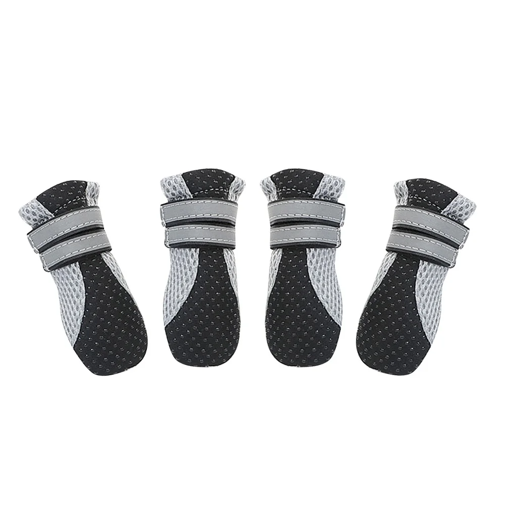 4pcs Waterproof Dog Boots Non-slip Luminous Reflective Shoes Durable Breathable Material Protect Paws Hot Pavement Sharp Rocks
4pcs Waterproof Dog Boots Non-slip Luminous Reflective Shoes Durable Breathable Material Protect Paws Hot Pavement Sharp Rocks