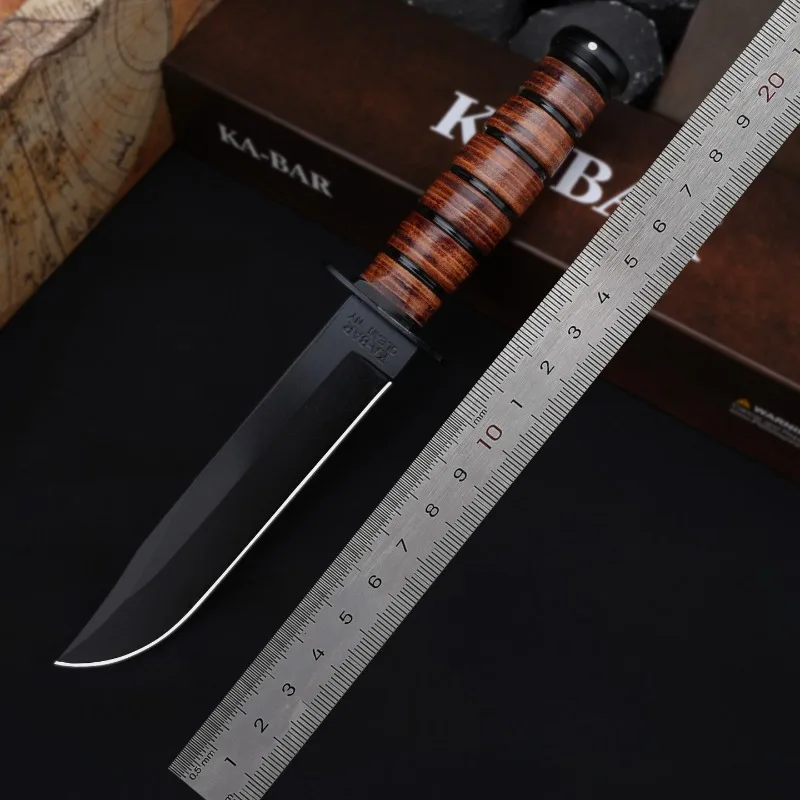 KB-1217 Outdoor Straight Knife Wilderness Survival Knife Portable Fruit Knife Wilderness Tool
KB-1217 Outdoor Straight Knife Wilderness Survival Knife Portable Fruit Knife Wilderness Tool