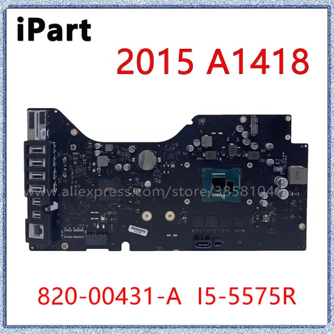 Dla A1418 iMac 21.5 "tablica logiczna z I5 ekranu 4K 820-00431-A 820-00431-02 MK452 pod koniec 2015 r płyta główna