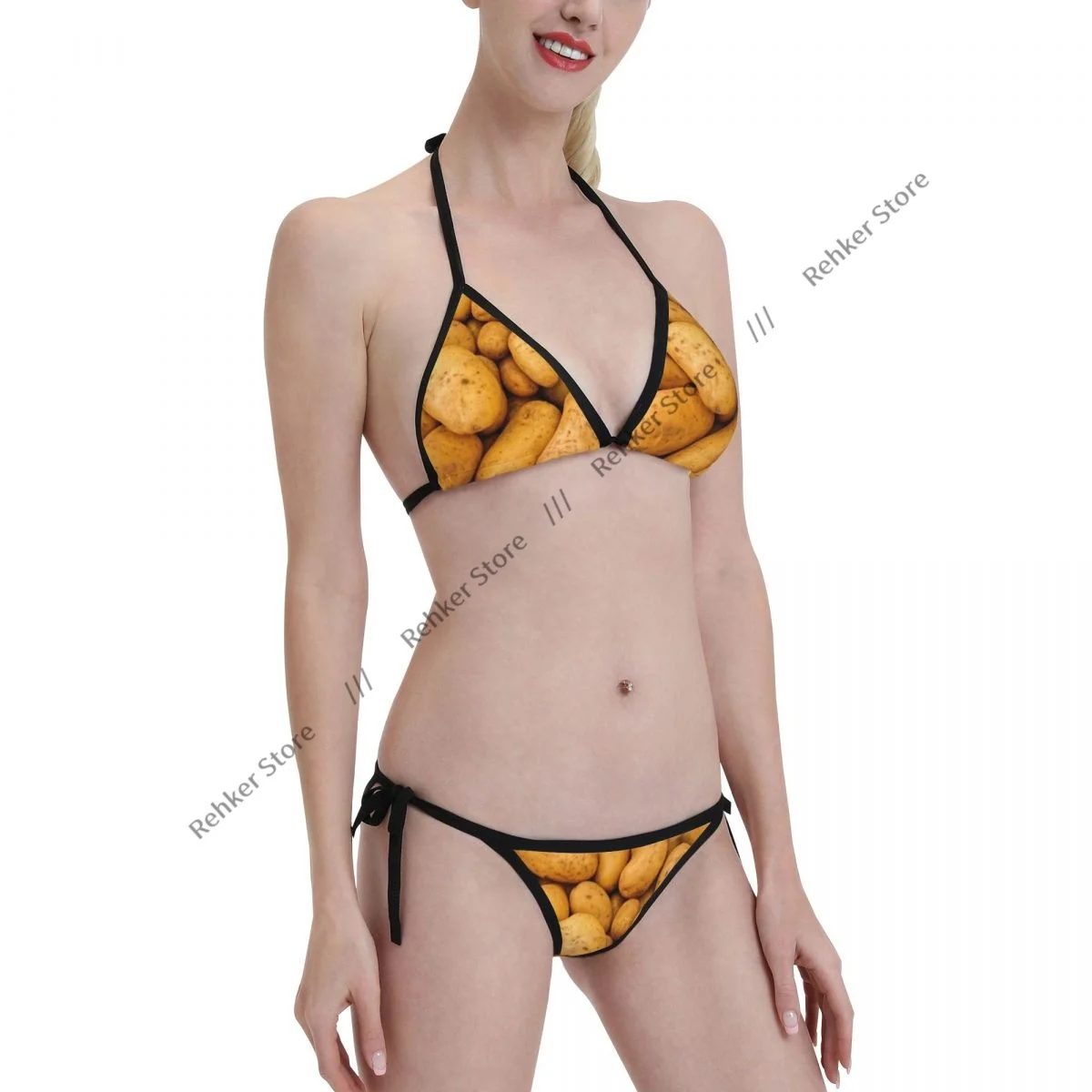 Комплект бикини, купальник, женский купальник, сексуальный купальный костюм с эффектом пуш-ап, пляжная одежда с картофелем, летняя бразильская одежда
Комплект бикини, купальник, женский купальник, сексуальный купальный костюм с эффектом пуш-ап, пляжная одежда с картофелем, летняя бразильская одежда