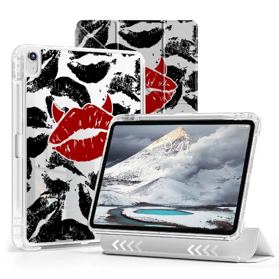 Sexy Lip Print Tablet Case For iPad 11th 10th 9th 8th 7th 12.9inch Pro 2025 Mini 6 7 Air 4 5 M3 M2 M4 11inch Holder Cover Y-Fold
Sexy Lip Print Tablet Case For iPad 11th 10th 9th 8th 7th 12.9inch Pro 2025 Mini 6 7 Air 4 5 M3 M2 M4 11inch Holder Cover Y-Fold