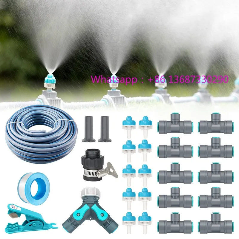 Sprinkler system kit for gardens, orchards, and nurseries, water-saving and quick connection
Sprinkler system kit for gardens, orchards, and nurseries, water-saving and quick connection