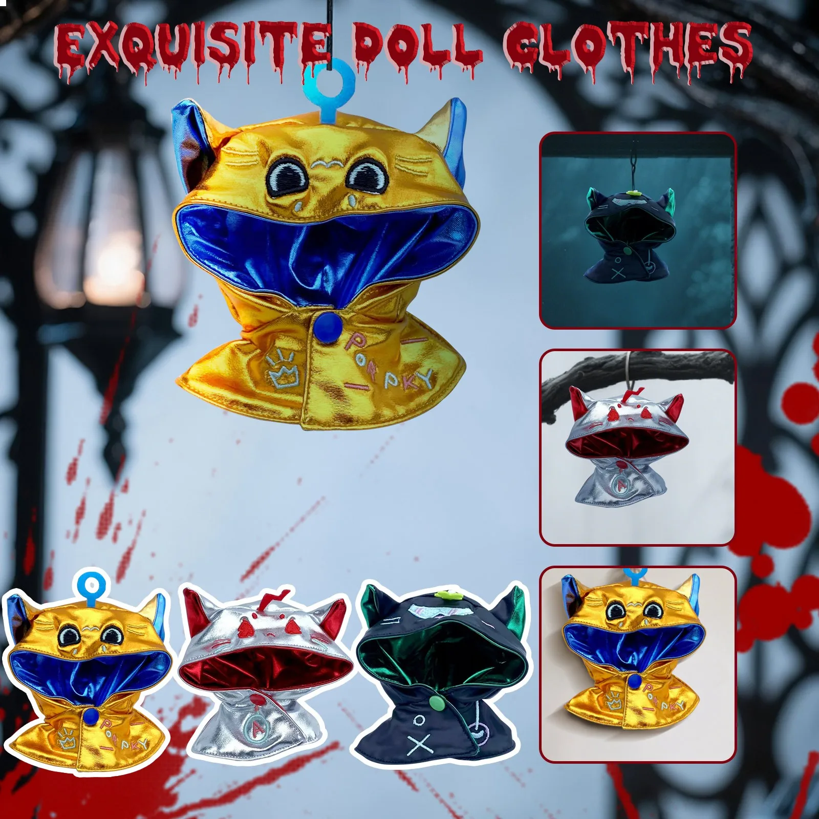 17cm Mini Doll'S Clothes Outfit Accessories For Labubu V1 V2 Clothing Gift Labubu Clothing Accessories Halloween Scarf
17cm Mini Doll'S Clothes Outfit Accessories For Labubu V1 V2 Clothing Gift Labubu Clothing Accessories Halloween Scarf