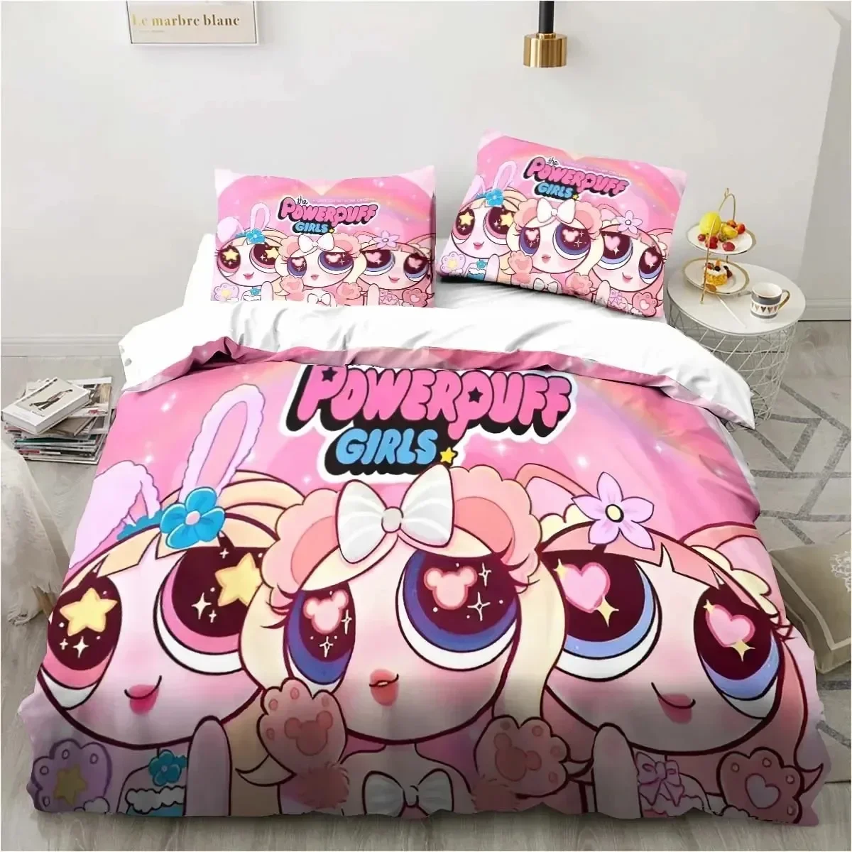Anime Powerpuff Cute Grils Cartoon Bedding Set Duvet Cover Bed Set Quilt Cover Pillowcase Comforter king Queen Size Boys Adult
Anime Powerpuff Cute Grils Cartoon Bedding Set Duvet Cover Bed Set Quilt Cover Pillowcase Comforter king Queen Size Boys Adult