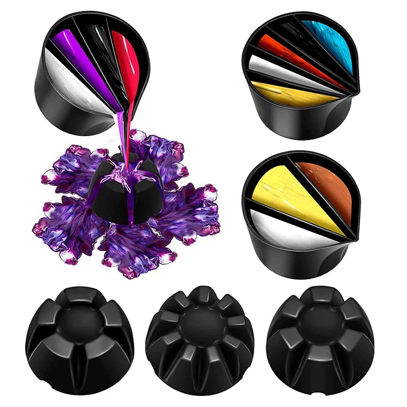 7 Pcs Split Cup For Paint Pouring 3 Flower Pour Cup 4 Paint Mixing Cup For Acrylic Paint Resin Pouring DIY Making Tools
7 Pcs Split Cup For Paint Pouring 3 Flower Pour Cup 4 Paint Mixing Cup For Acrylic Paint Resin Pouring DIY Making Tools