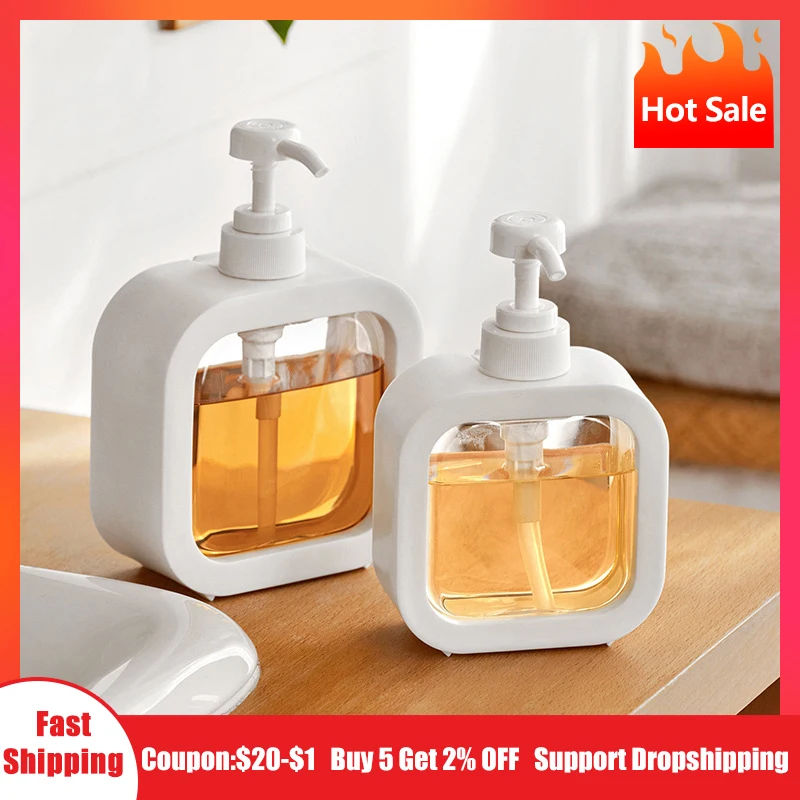 300/500ml Bathroom Soap Dispensers Refillable Lotion Shampoo Shower Gel Holder Portable Travel Dispenser Empty Bath Pump Bottle
300/500ml Bathroom Soap Dispensers Refillable Lotion Shampoo Shower Gel Holder Portable Travel Dispenser Empty Bath Pump Bottle