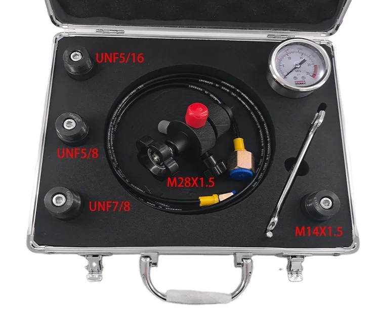 FPU-1-350/250 Accumulator Charging Tool Inflatable Nitrogen Tools Charging Valve FPU-40 315 bar Pressure Gauge Charging Kit
FPU-1-350/250 Accumulator Charging Tool Inflatable Nitrogen Tools Charging Valve FPU-40 315 bar Pressure Gauge Charging Kit