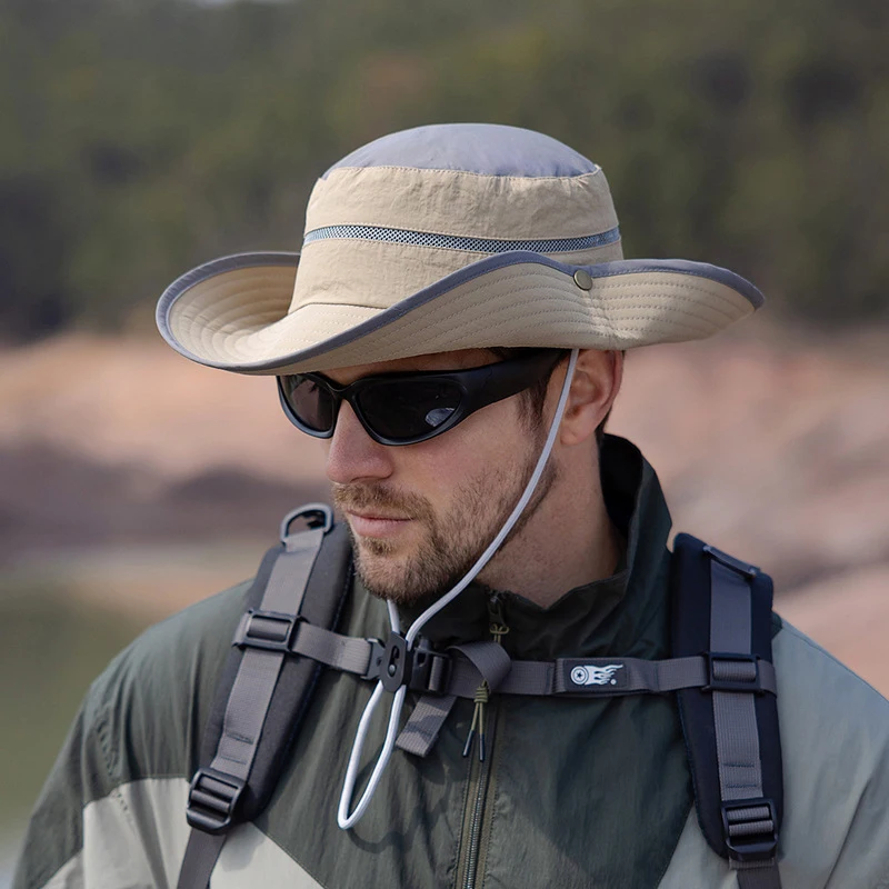 Summer Hiking Fishing Men Fisherman Hats Outdoor Breathable Quick-drying Bucket Hat Sun Protection Cap
Summer Hiking Fishing Men Fisherman Hats Outdoor Breathable Quick-drying Bucket Hat Sun Protection Cap