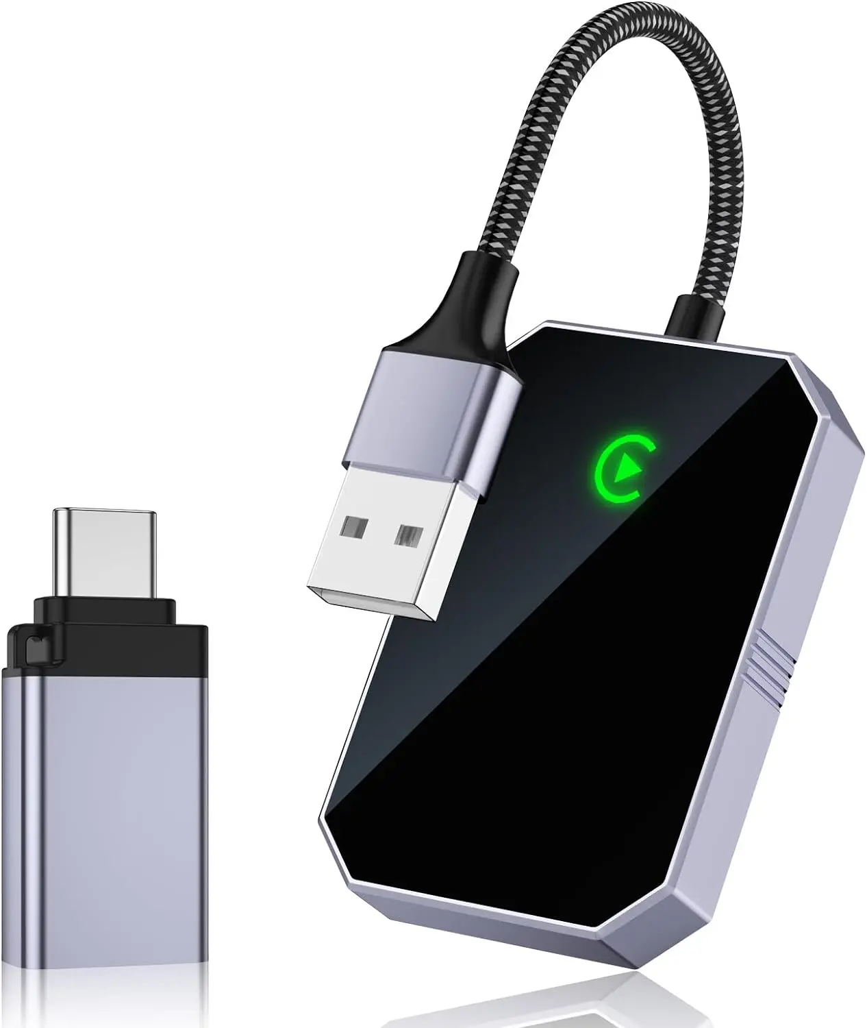 Wireless Carplay Adapter Apple Carplay Wireless Adapter Convert Wired to Wireless Plug & Play for Factory Wired Carplay Cars
Wireless Carplay Adapter Apple Carplay Wireless Adapter Convert Wired to Wireless Plug & Play for Factory Wired Carplay Cars