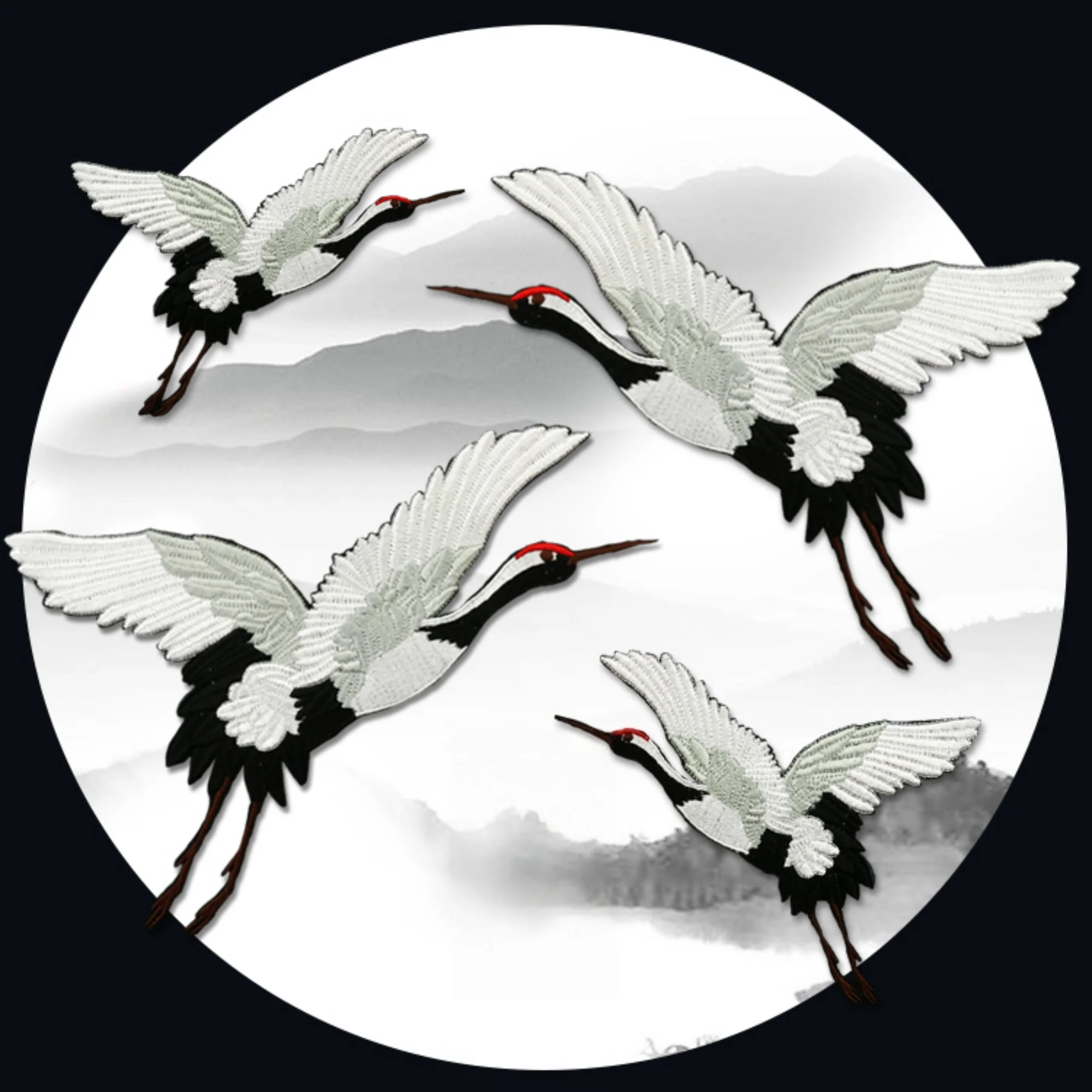 1 шт./1 пара кружевных аппликаций с краном, вышитые цветы, нашивки для свадебных принадлежностей, свадебный цветок для волос, головной убор 
1 шт./1 пара кружевных аппликаций с краном, вышитые цветы, нашивки для свадебных принадлежностей, свадебный цветок для волос, головной убор