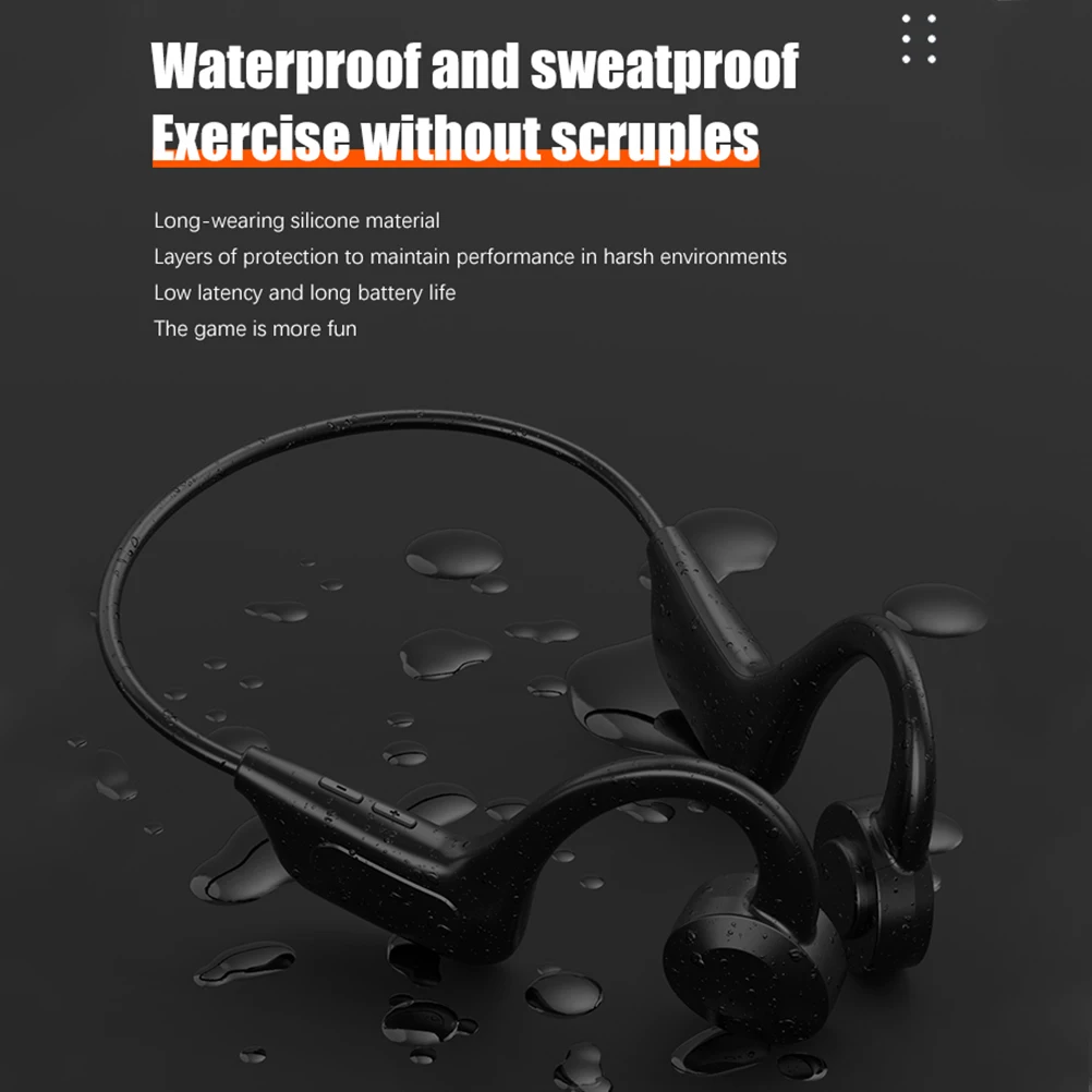 Wireless Bone Conduction Headphones Headset For Running Playtime 10D Standby Stereo Earbuds Mini Sports Earplug
Wireless Bone Conduction Headphones Headset For Running Playtime 10D Standby Stereo Earbuds Mini Sports Earplug
