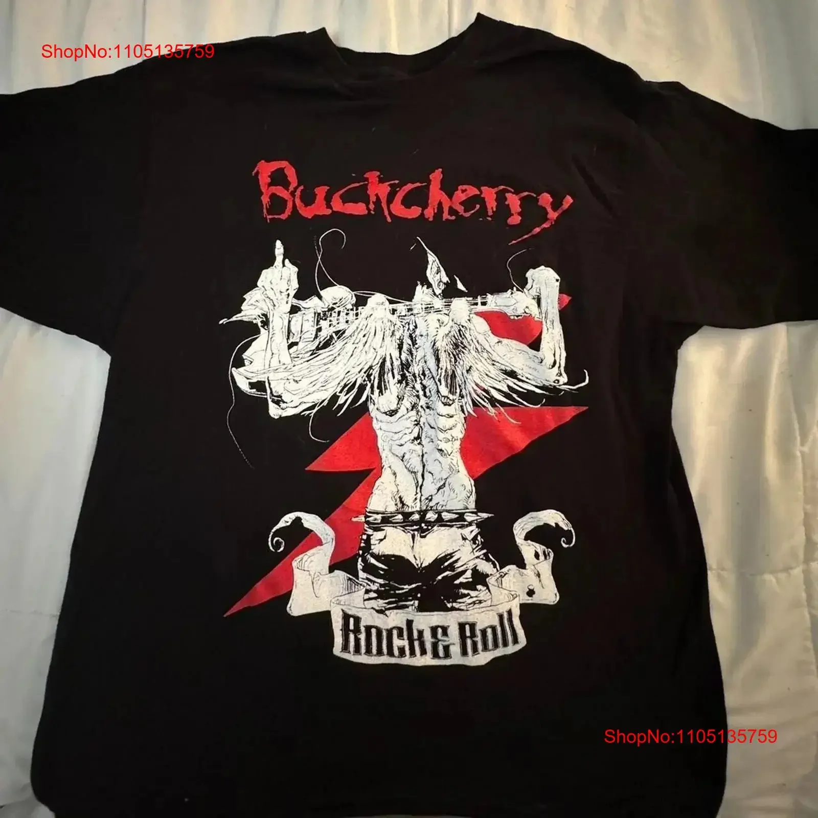 Vtg BuckCherry Band Rack Roll Хлопковая черная футболка в полный размер винтажная стираная слегка мягкая удобная растянутая графическая мужская футболка
Vtg BuckCherry Band Rack Roll Хлопковая черная футболка в полный размер винтажная стираная слегка мягкая удобная растянутая графическая мужская футболка
