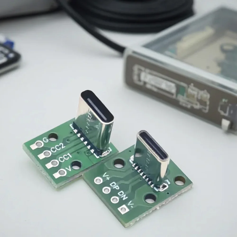 1-10pcs 3A 5V USB 3.1 Type C Vertical Patch Board 16-Pin Data Connector Male/Female Head 16P USB C PCB Wire Band for Electronics
1-10pcs 3A 5V USB 3.1 Type C Vertical Patch Board 16-Pin Data Connector Male/Female Head 16P USB C PCB Wire Band for Electronics