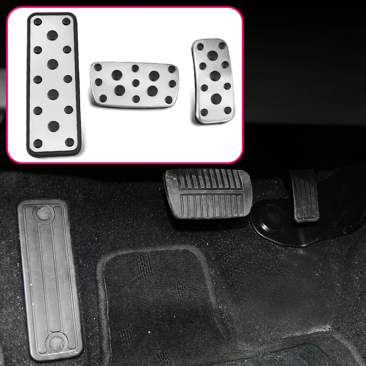 Automatic Footrest Dead Gas Brake Pedal Cover Set For Subaru Impreza Forester XV Crosstrek Outback Legacy SG SH SJ GP BM BR
Automatic Footrest Dead Gas Brake Pedal Cover Set For Subaru Impreza Forester XV Crosstrek Outback Legacy SG SH SJ GP BM BR