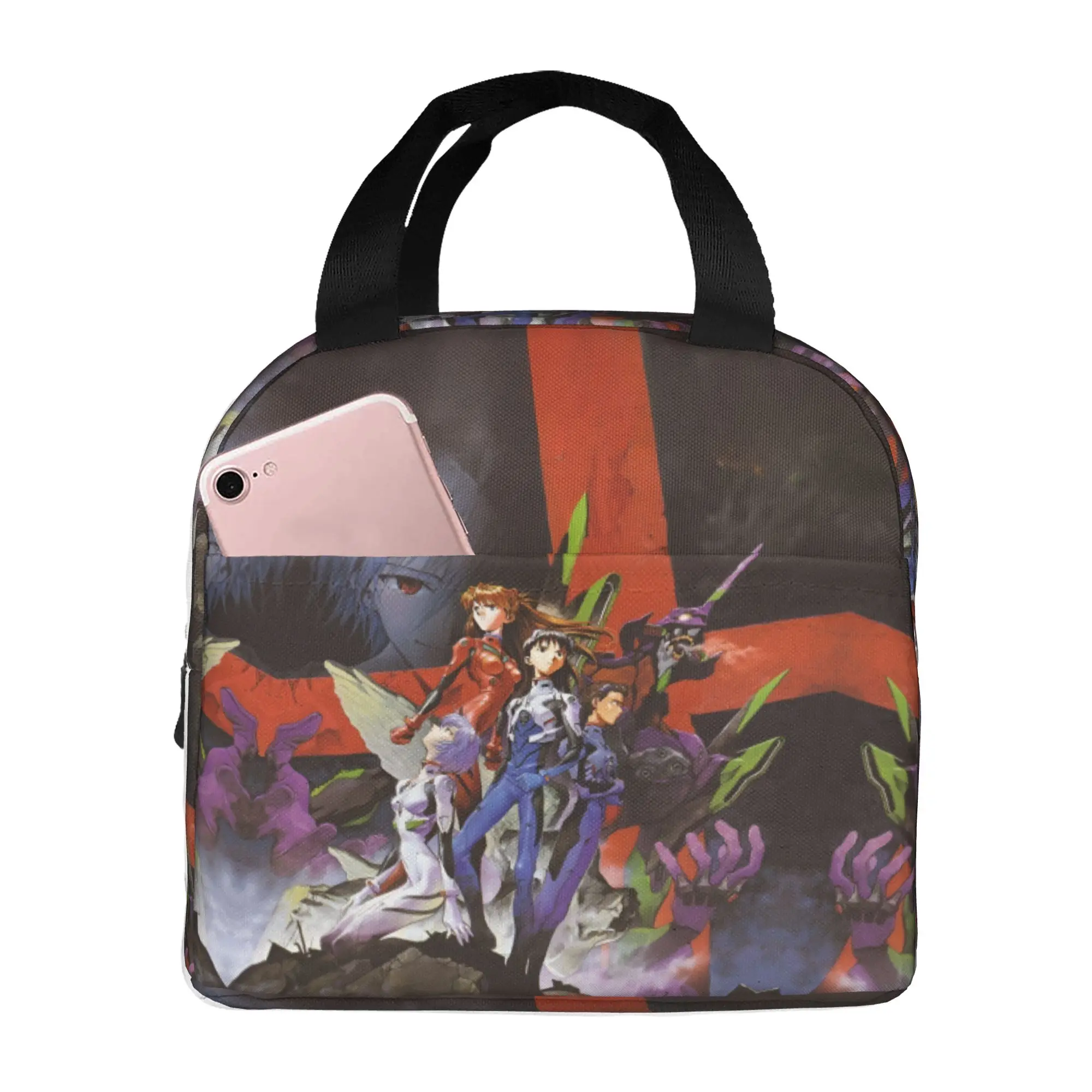 Custom EVA Evangelions Insulated Lunch Bag for Women Men Waterproof Asuka Thermal Cooler Bento Box Office Picnic Travel
Custom EVA Evangelions Insulated Lunch Bag for Women Men Waterproof Asuka Thermal Cooler Bento Box Office Picnic Travel