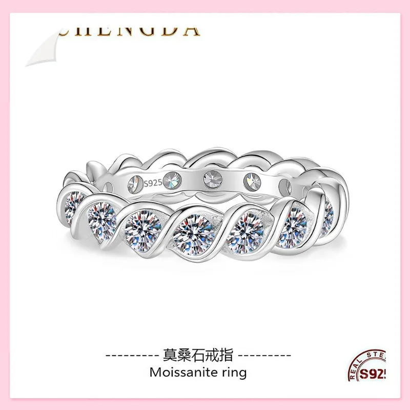 Wedding Engagement Moissanite Ring Sterling Silver Ring Fashion Jewelry Silver Ring Women
Wedding Engagement Moissanite Ring Sterling Silver Ring Fashion Jewelry Silver Ring Women