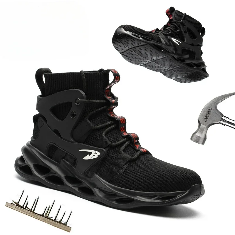 Male Work Boots Indestructible Safety Shoes Men Steel Toe Shoes Puncture-Proof Work Sneakers Fashion High Top Male Work Shoe
Male Work Boots Indestructible Safety Shoes Men Steel Toe Shoes Puncture-Proof Work Sneakers Fashion High Top Male Work Shoe