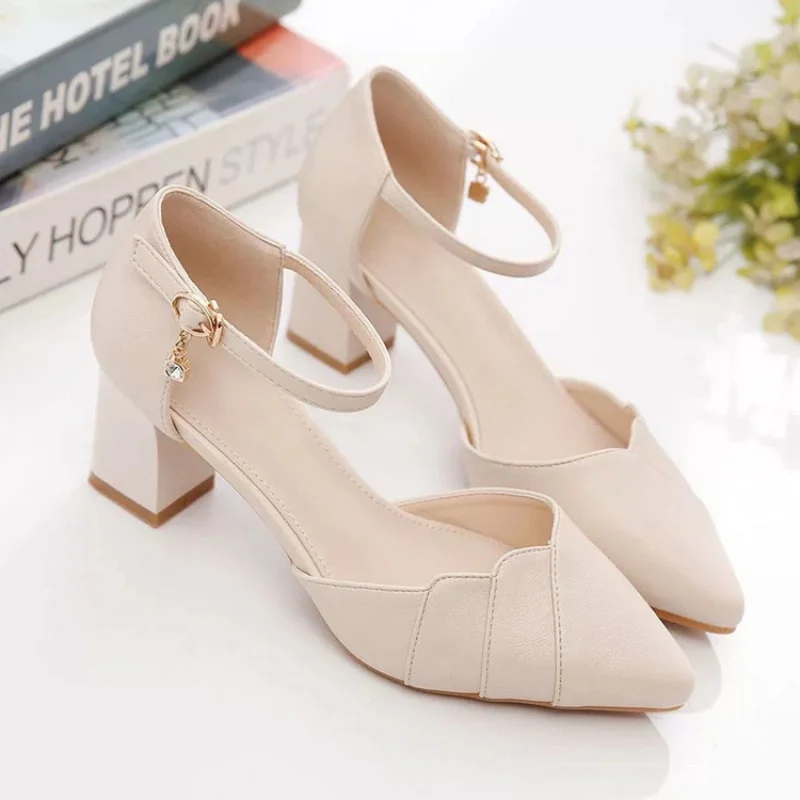 2026 Spring Summer Women's Block Heel Sandals | Fashion Closed Toe Ankle Strap Pumps | Versatile Party Evening High Heels
2026 Spring Summer Women's Block Heel Sandals | Fashion Closed Toe Ankle Strap Pumps | Versatile Party Evening High Heels