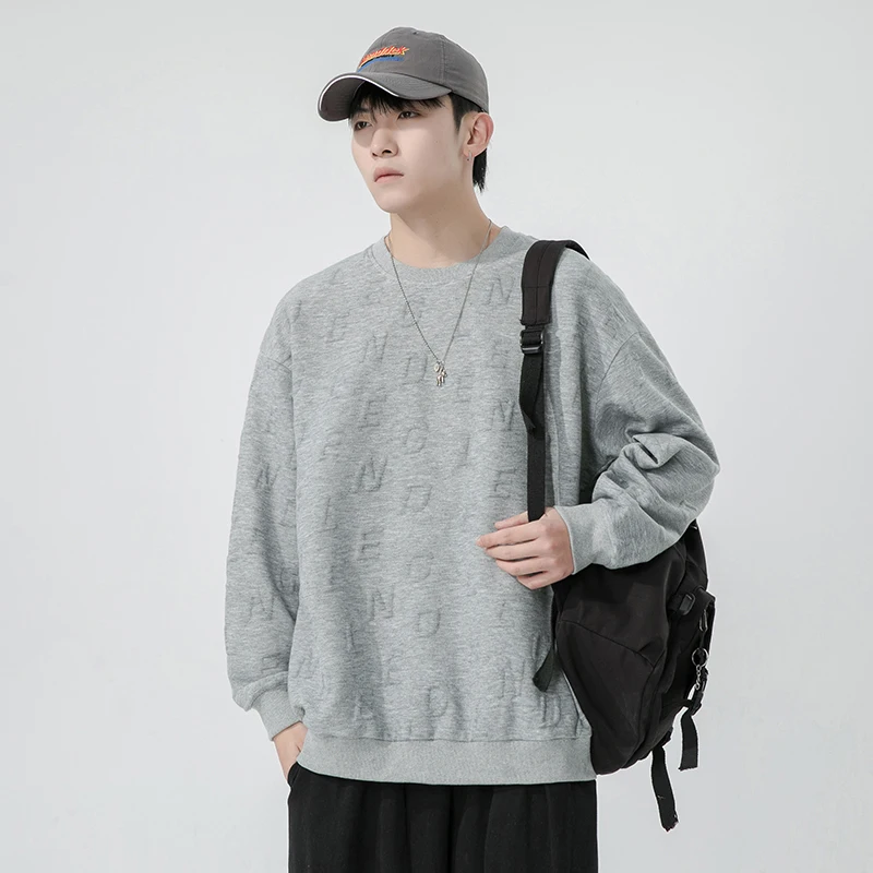 Fashion O-Neck Solid Color Letter Sweatshirts Men's Clothing 2024 Spring Summer New Loose Casual Tops All-match Sweatshirts
Fashion O-Neck Solid Color Letter Sweatshirts Men's Clothing 2024 Spring Summer New Loose Casual Tops All-match Sweatshirts