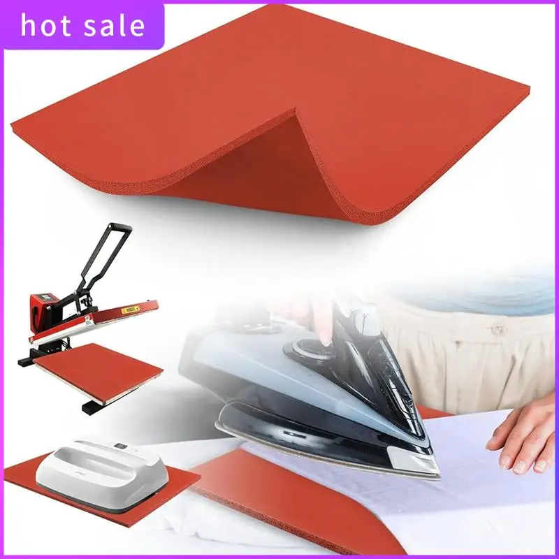 Silicone Heat Press Pad, 0.3 Inch Thick Silicone Heat Pad For Heat Press Flat Heat Transfer Press Replacement Pad
Silicone Heat Press Pad, 0.3 Inch Thick Silicone Heat Pad For Heat Press Flat Heat Transfer Press Replacement Pad
