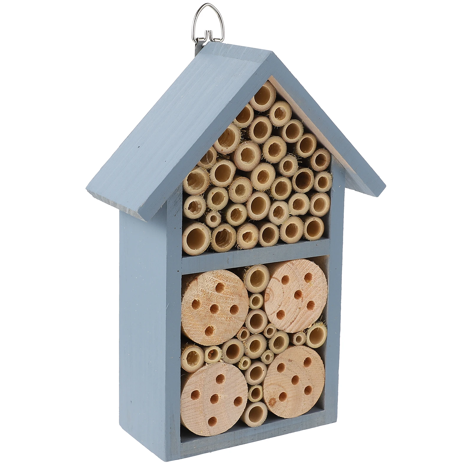 1pc Insect Wooden House Carpenter Bee Outside Habitat Decorative Iron Shelter Garden Hanging Bug Room Ladybugs Cabin
1pc Insect Wooden House Carpenter Bee Outside Habitat Decorative Iron Shelter Garden Hanging Bug Room Ladybugs Cabin
