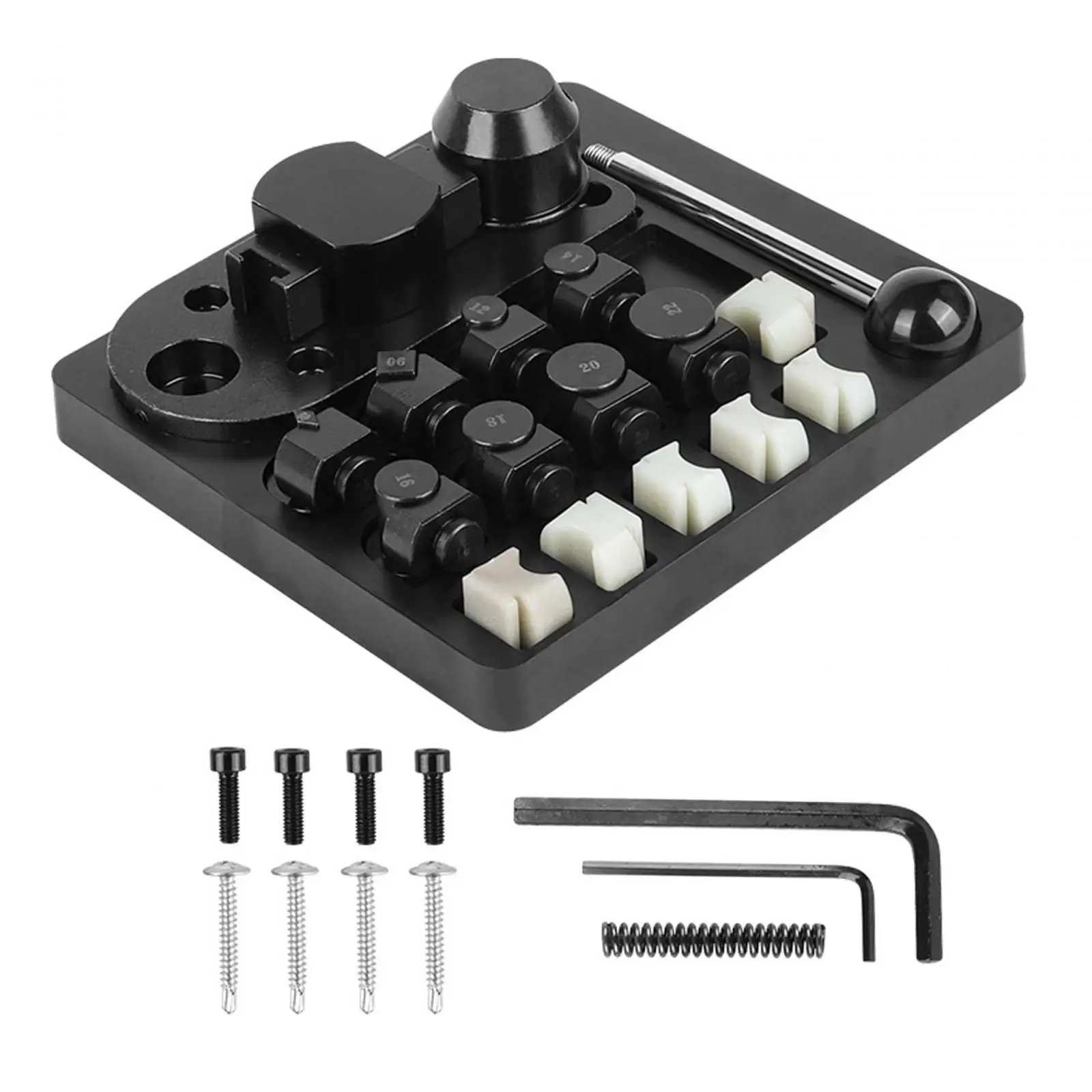 Ring Bender Ring Bending Tool Set Ring Sizer Measuring Tool with Dies Small Ring Maker Tool for Jewelry Making Home Accessories
Ring Bender Ring Bending Tool Set Ring Sizer Measuring Tool with Dies Small Ring Maker Tool for Jewelry Making Home Accessories