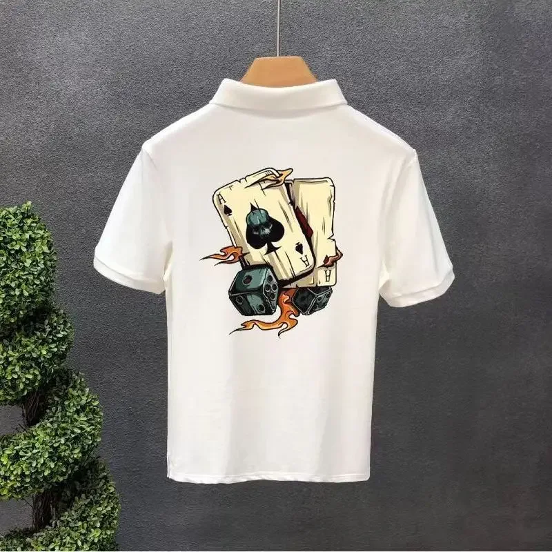 Polo Shirts Anime Man with Collar Tee Drawings Top Goth Grunge Rock T Shirt for Men New in Tops & Tees Chic Men's Clothing 2024
Polo Shirts Anime Man with Collar Tee Drawings Top Goth Grunge Rock T Shirt for Men New in Tops & Tees Chic Men's Clothing 2024