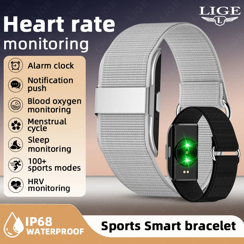 Смарт-браслет LIGE для спорта и фитнеса: мониторинг здоровья, HRV, уровня кислорода в крови, уведомления, шагомер, электронный браслет 2026
Смарт-браслет LIGE для спорта и фитнеса: мониторинг здоровья, HRV, уровня кислорода в крови, уведомления, шагомер, электронный браслет 2026