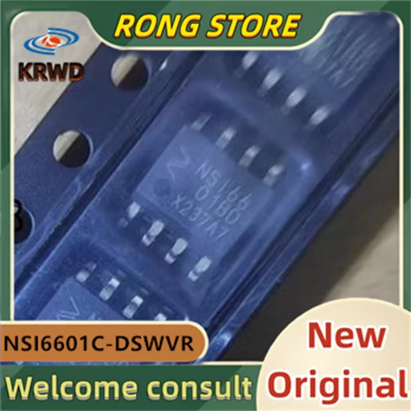 5PCS NSI6601CD New and Original Chip IC NSI6601C-DSWVR NSI6601C SOW-8 Single-channel isolated gate driver IC
5PCS NSI6601CD New and Original Chip IC NSI6601C-DSWVR NSI6601C SOW-8 Single-channel isolated gate driver IC