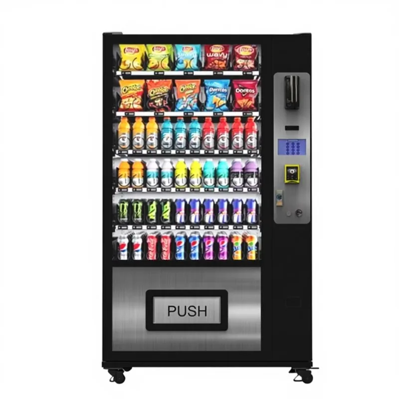 Customized Export 24 Hour Unmanned Vending Machine Touchscreen Stainless Steel Snacks Beverages 110 220V Campus Dorm
Customized Export 24 Hour Unmanned Vending Machine Touchscreen Stainless Steel Snacks Beverages 110 220V Campus Dorm