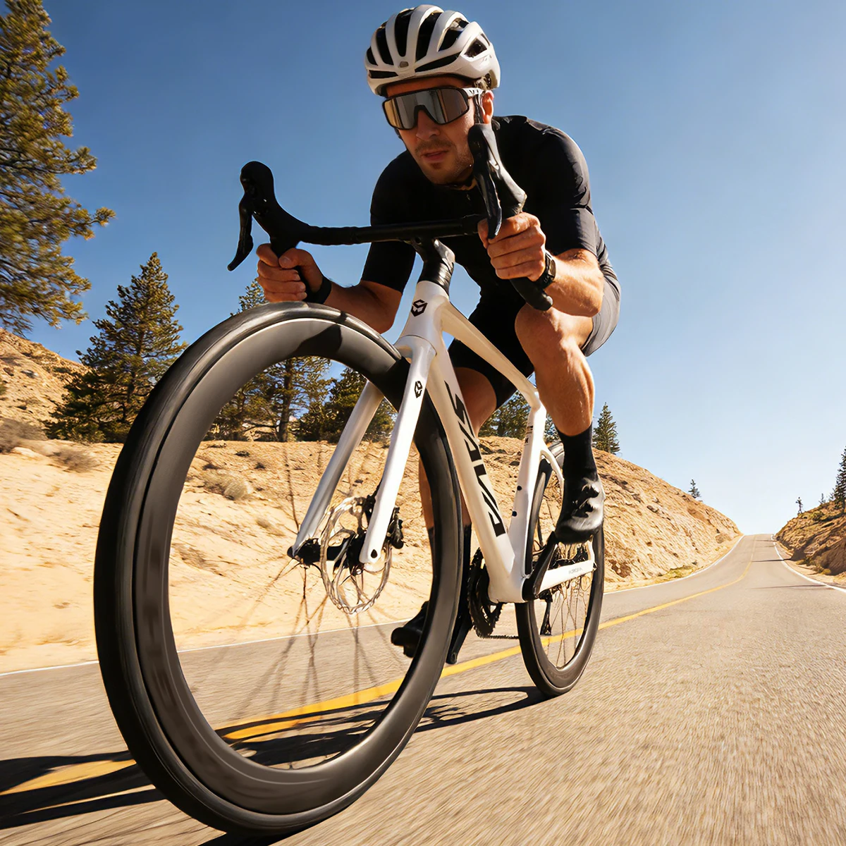 SAVA A7L PRO Full Carbon Fiber Road Bike 700c Adult Road Bike with SHIMAN0 105 7120 24 Speed with CE+UCI Certification
SAVA A7L PRO Full Carbon Fiber Road Bike 700c Adult Road Bike with SHIMAN0 105 7120 24 Speed with CE+UCI Certification