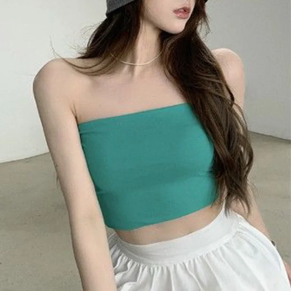 Casual Summer Wear Small Sling Vest Beach Holiday Hot Girl Fashion Top Slight Stretch Fabric Solid Color Pattern
Casual Summer Wear Small Sling Vest Beach Holiday Hot Girl Fashion Top Slight Stretch Fabric Solid Color Pattern