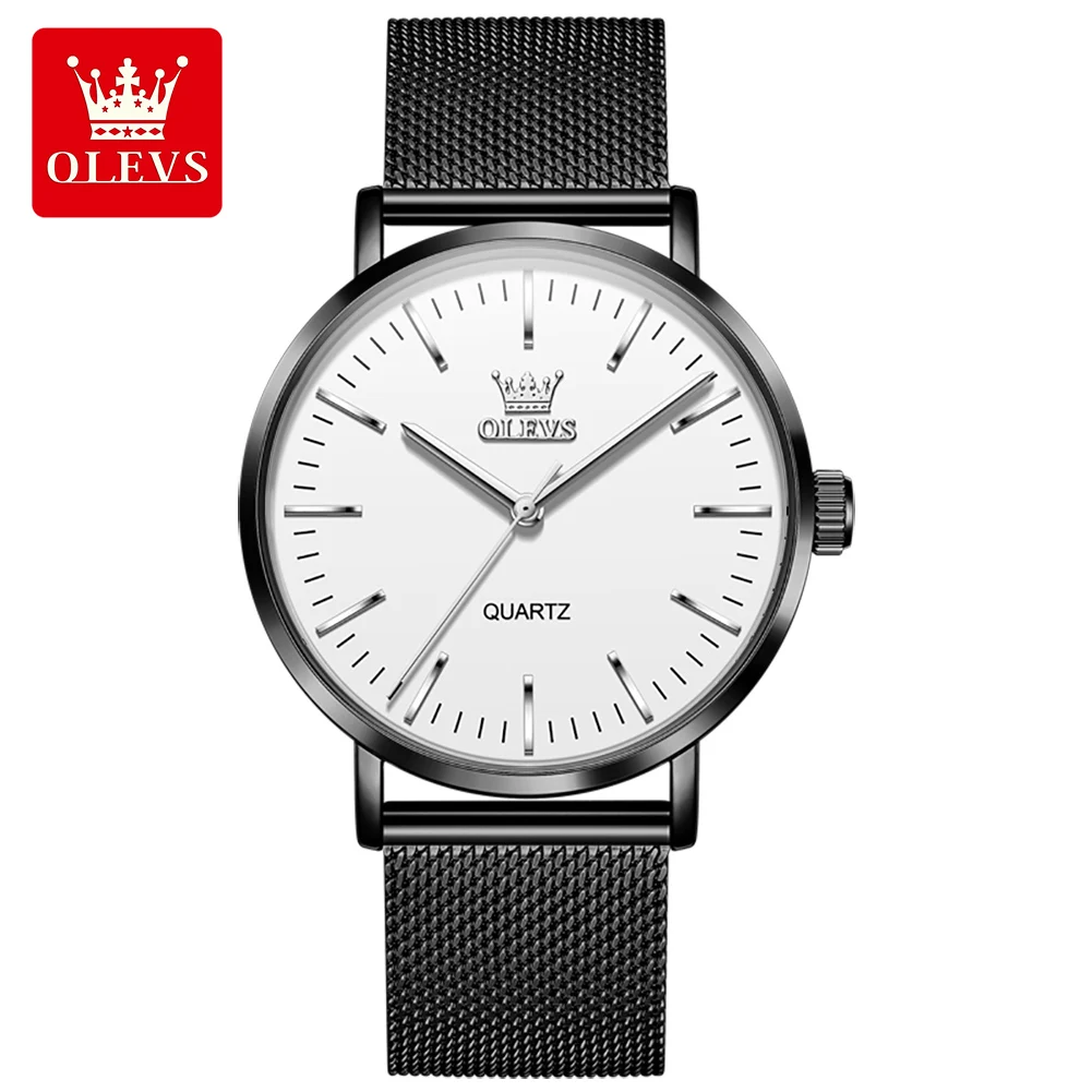 OLEVS 7125 Original Men's Watch Stainless steel Mesh Strap Men's Casual Watch Waterproof
OLEVS 7125 Original Men's Watch Stainless steel Mesh Strap Men's Casual Watch Waterproof