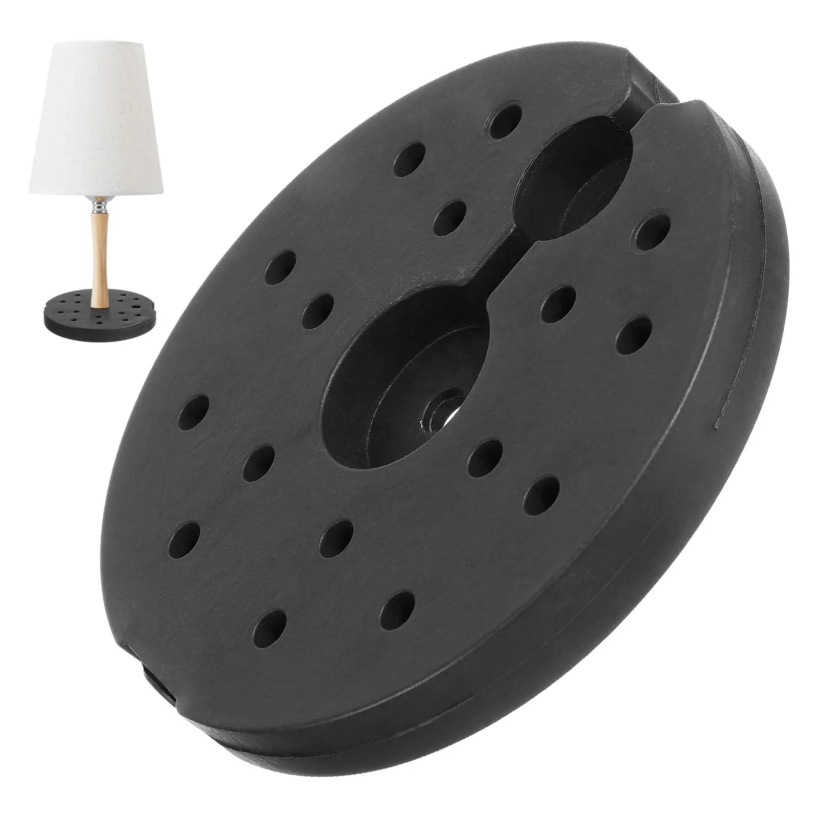 Lamp Base Weight Block Round Plastic Heavy Duty Desk Lamp Weighted Base Replacement Black Iron Accessory Floor Light Stand
Lamp Base Weight Block Round Plastic Heavy Duty Desk Lamp Weighted Base Replacement Black Iron Accessory Floor Light Stand