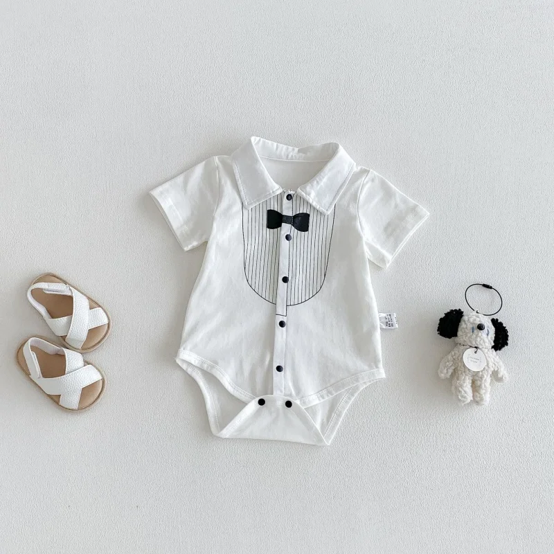 2026 Summer 3M-2Y Boy Bodysuit for Newborns Daily Baby Clothes Bow pattern Toddler Romper Comfortable thin One-pieces
2026 Summer 3M-2Y Boy Bodysuit for Newborns Daily Baby Clothes Bow pattern Toddler Romper Comfortable thin One-pieces