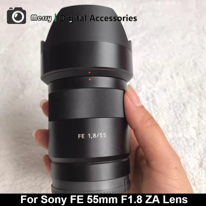 95% New Genuine For Sony FE 55mm F1.8 ZA Professional Full Frame Lens For Sony A7 II A7 III A7 IV A7R A7S A9 A1 Cameras
95% New Genuine For Sony FE 55mm F1.8 ZA Professional Full Frame Lens For Sony A7 II A7 III A7 IV A7R A7S A9 A1 Cameras