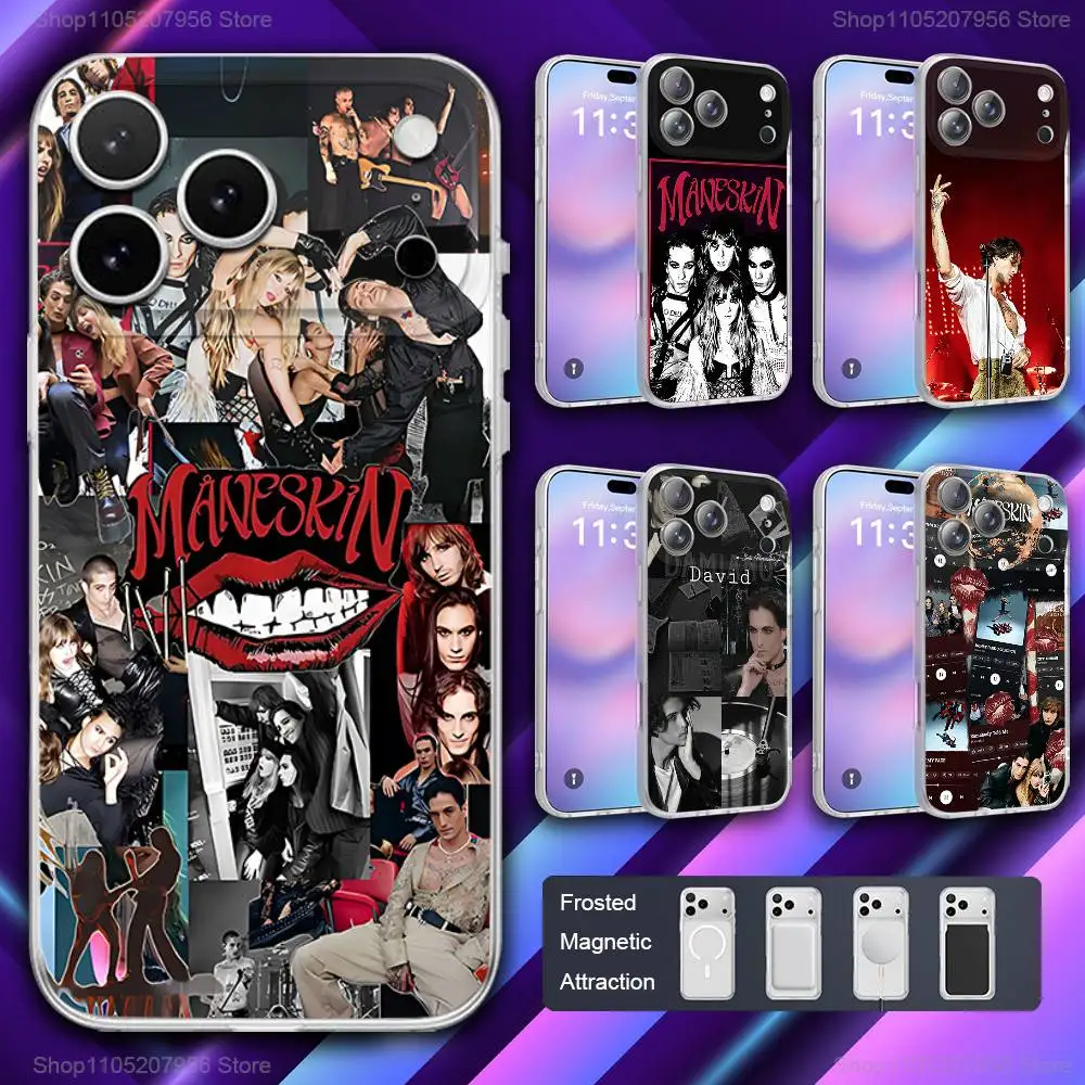 M-Maneskin D-Damiano David Magnetic Frosted Cover Phone Case For iPhone 17,11,16,12,15,14,13,Pro,Plus,E,Max,Air,Mini
M-Maneskin D-Damiano David Magnetic Frosted Cover Phone Case For iPhone 17,11,16,12,15,14,13,Pro,Plus,E,Max,Air,Mini