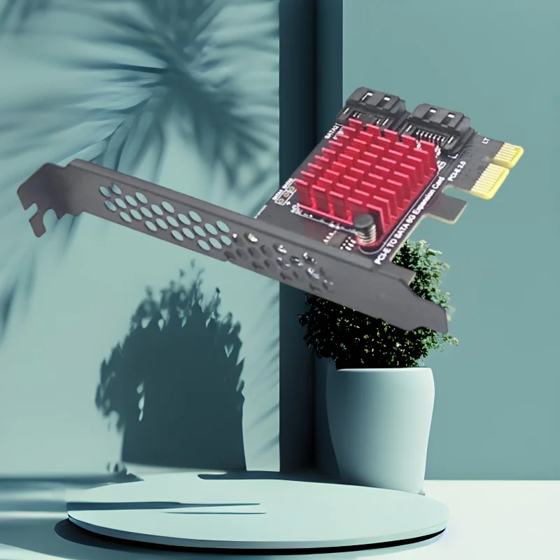 НОВЫЙ контроллер Sata Pcie, 2-портовый SATA3.0 PCI Express X1 JMB582, чип-радиатор, карта расширения Pcie Sata Pcie Sata для SATA3 HDD SSD
НОВЫЙ контроллер Sata Pcie, 2-портовый SATA3.0 PCI Express X1 JMB582, чип-радиатор, карта расширения Pcie Sata Pcie Sata для SATA3 HDD SSD