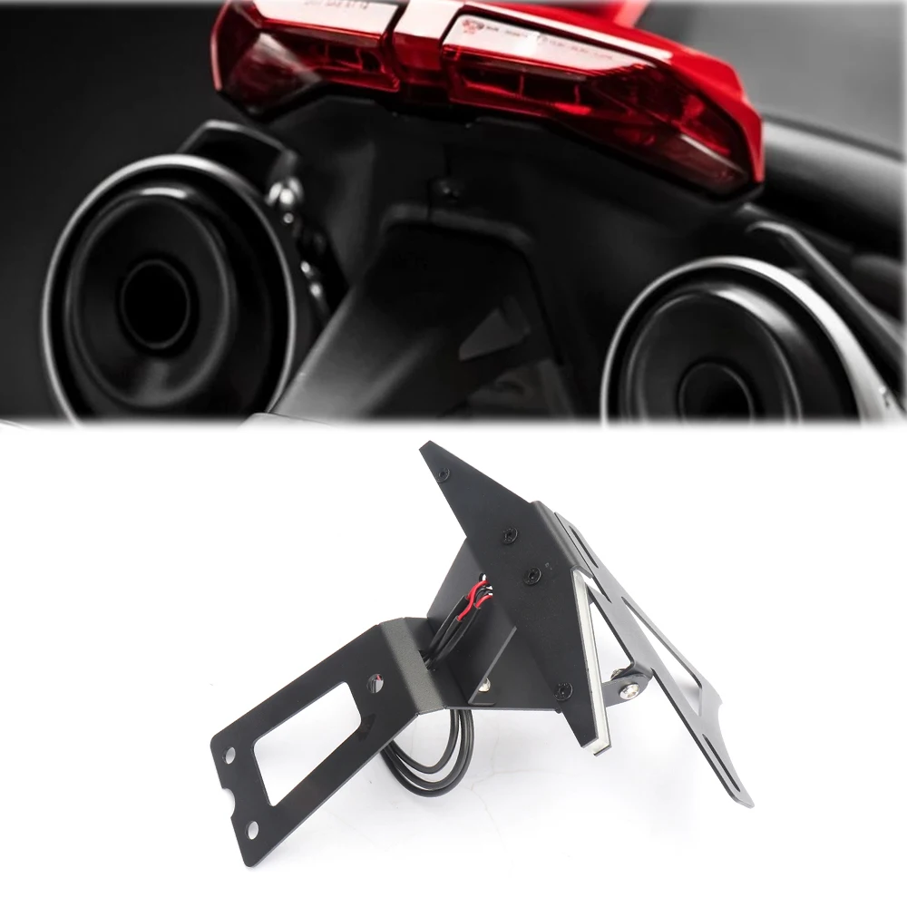 New Motorcycle Rear Short Tail Stock License Plate Holder Fender Eliminator Bracket kit For Ducati Hypermotard 950 2018-2023
New Motorcycle Rear Short Tail Stock License Plate Holder Fender Eliminator Bracket kit For Ducati Hypermotard 950 2018-2023