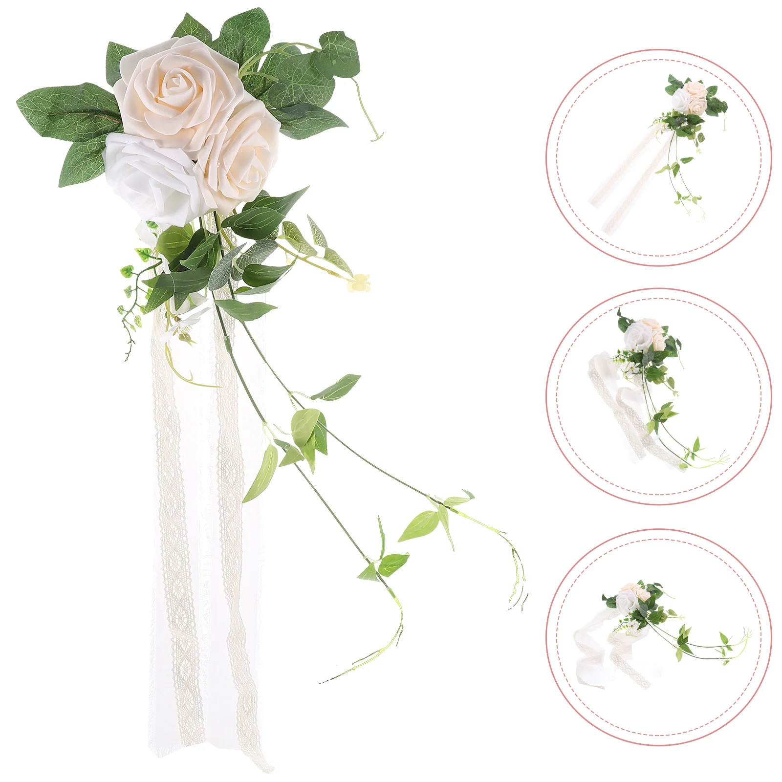 Wedding Chair Decoration Artificial Flowers Simulated Floral Decorations Banquet Party Church Aisle Seat Back Rest Decoration
Wedding Chair Decoration Artificial Flowers Simulated Floral Decorations Banquet Party Church Aisle Seat Back Rest Decoration