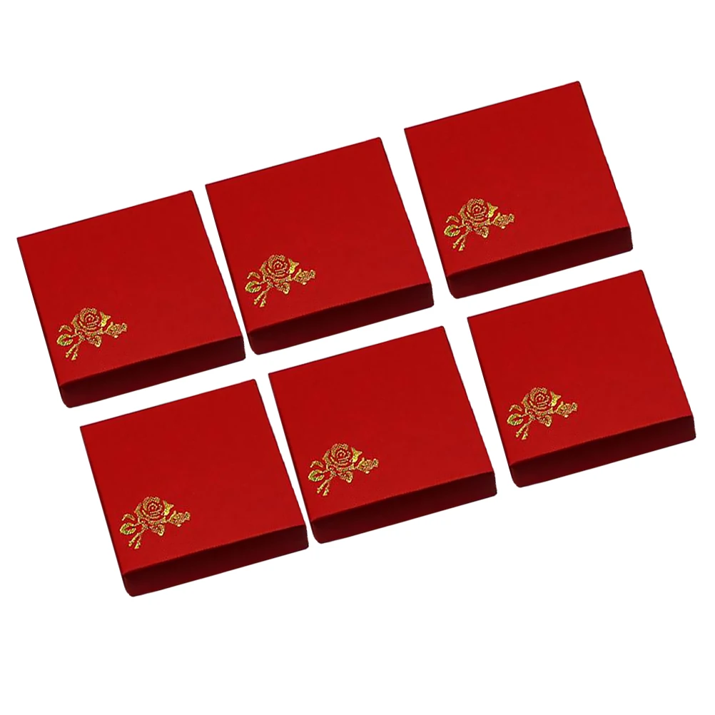 6 Pcs Jewelry Box Elegant Classic Bracelet Case Storage Bangle Holder Chain Organizer Dustproof Durability Gift Wedding Birthday
6 Pcs Jewelry Box Elegant Classic Bracelet Case Storage Bangle Holder Chain Organizer Dustproof Durability Gift Wedding Birthday