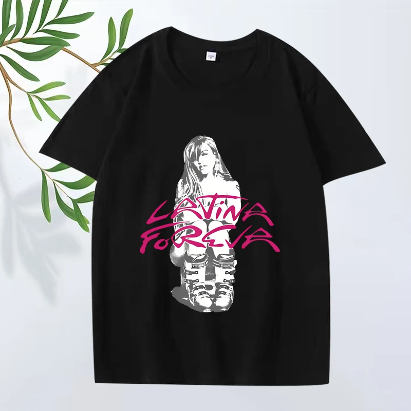 karol g classic graphic T Shirts 2025 men women Oversized 100% Cotton streetwear fashion short sleeve Summer print Unisex tops
karol g classic graphic T Shirts 2025 men women Oversized 100% Cotton streetwear fashion short sleeve Summer print Unisex tops
