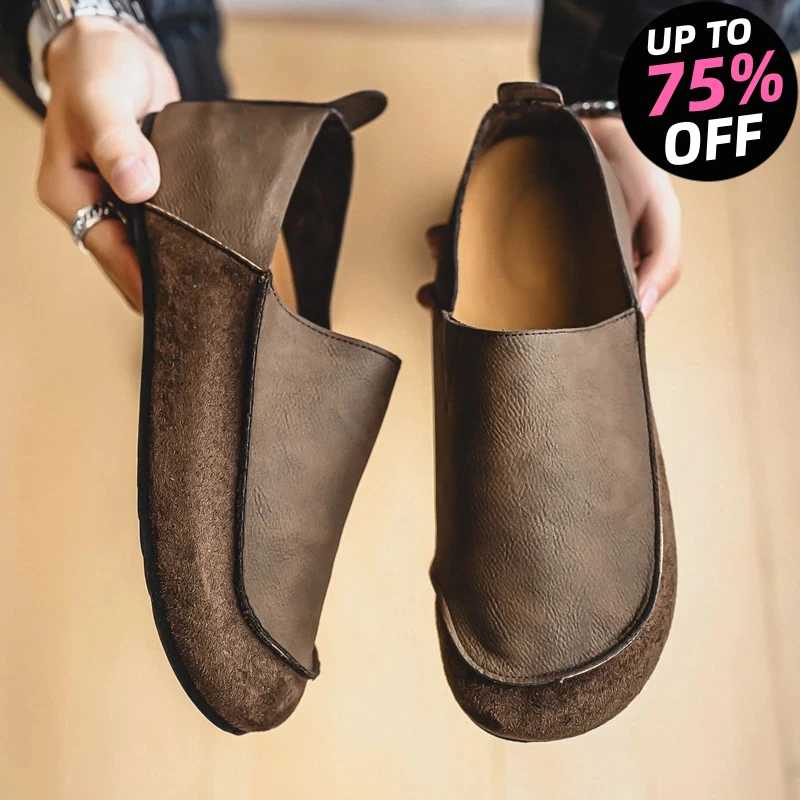 Man Loafers Outdoor Walking Fashion Mens Casual Shoes Soft Leather Comfort Half Slippers Breathable Lazy Driving Shoes Moccasins
Man Loafers Outdoor Walking Fashion Mens Casual Shoes Soft Leather Comfort Half Slippers Breathable Lazy Driving Shoes Moccasins